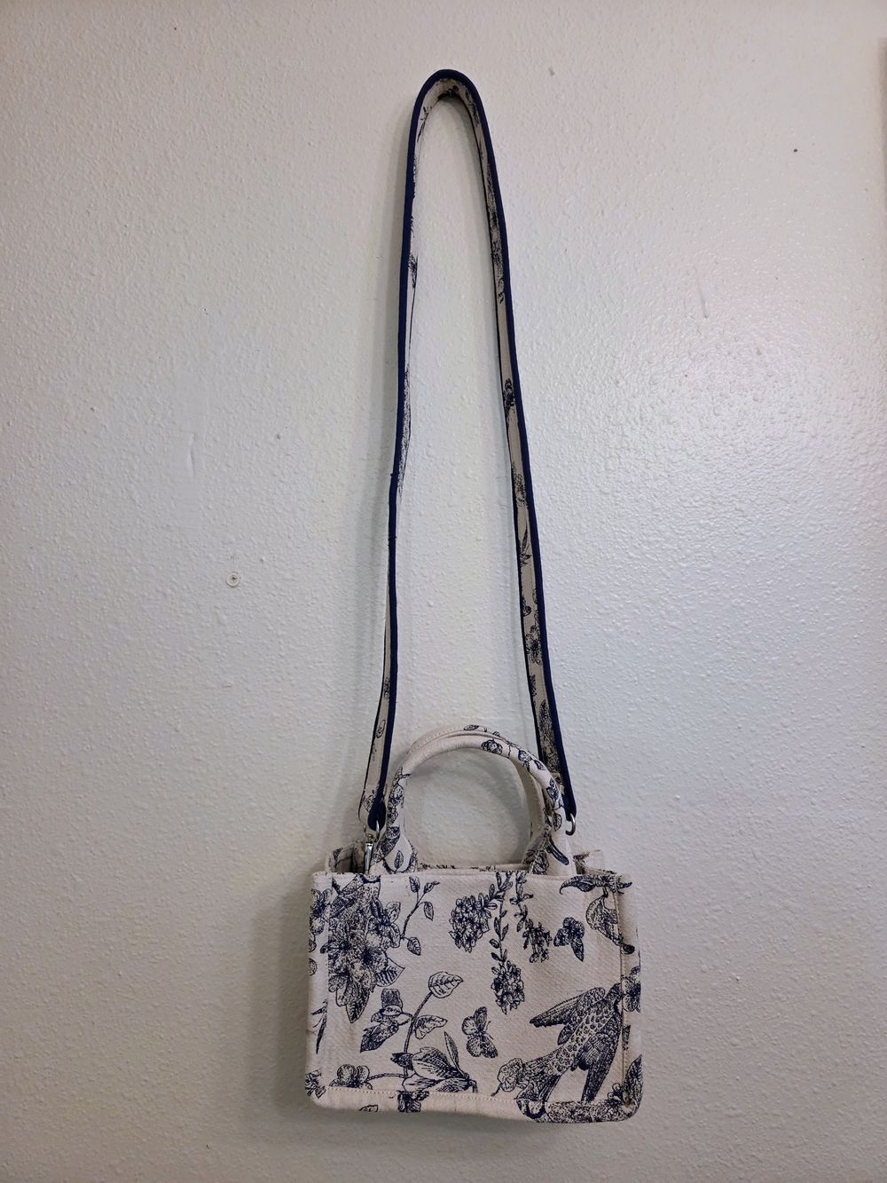 Floral Print Crossbody Bag